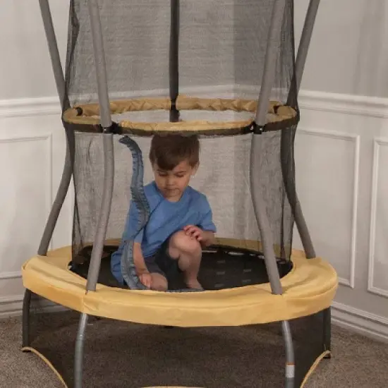 Skywalker Trampolines ActivPlay 40" Round Safari Explorer Mini Bouncer with Enclosure image {4}