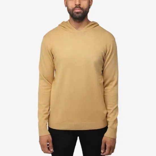 X RAY Men's Hooded Long Sleeve Sweatshirt Solid Casual Pullover Hoodie Sweater image {7}