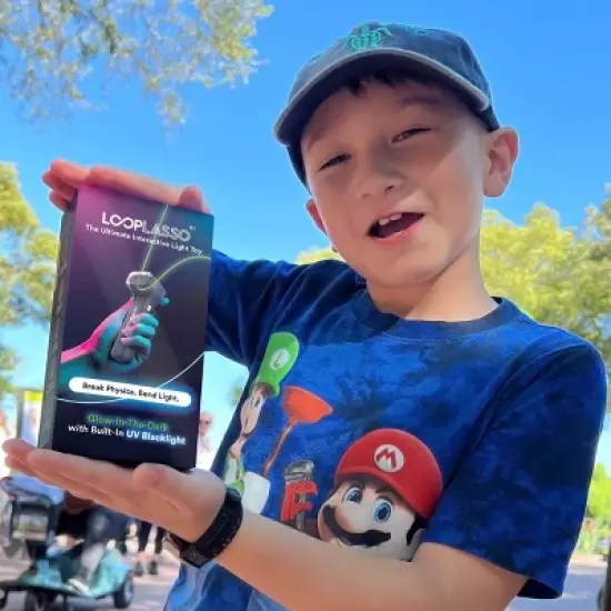 Loop Lasso X1 Interactive Light Toy: Creativity & Motor Skill Electronic Game image {5}