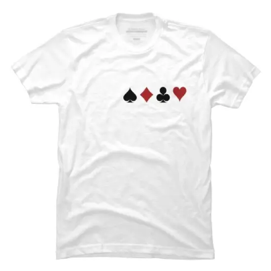 Men's Design By Humans poker tshirt By inaramag T-Shirt image {3}