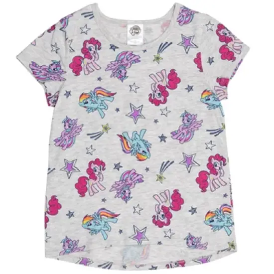 My Little Pony Rainbow Dash Little Girls 4 Pack Graphic T-Shirts Multicolor 6-6X image {3}