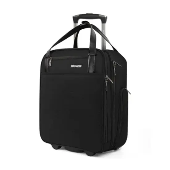 NEW YORK XPRESS XJ-5011 Underseat Soft Carry On Luggage, Rolling Wheels, Lightweight Travel Bag, 16" image {14}