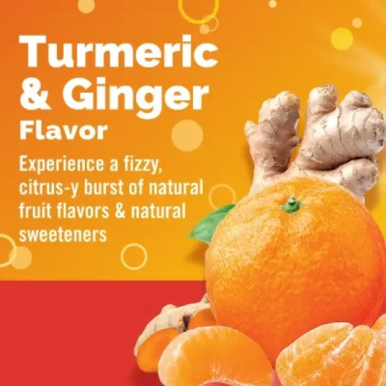 Emergen-C Turmeric & Ginger Powder - Citrus-Ginger - 18ct image {3}
