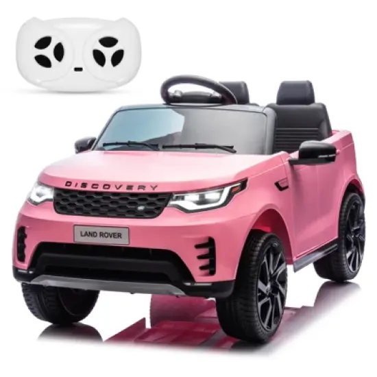 Official Land Rover Velar 12V Kids Ride-On Car w/ Parent Remote, LED Lights & Music - 3 Speed, 66 lbs (Ages 3+) image {1}