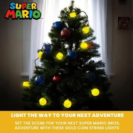 Super Mario Bros. Coin String Lights image {2}