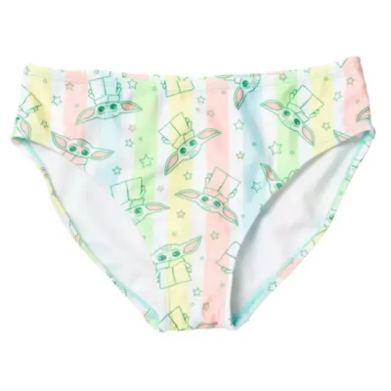 Star Wars The Child Girls Rash Guard and Bikini Bottom Little Kid to Big Kid  image {2}