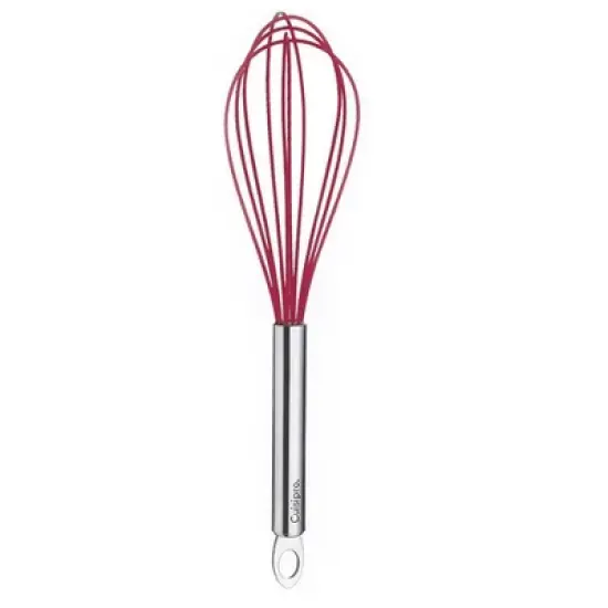 Cuisipro 10 Inch Silicone Egg Whisk, Red image {4}