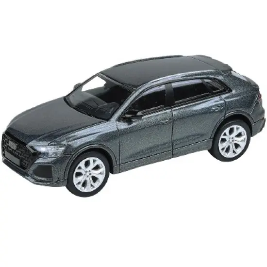 Audi RS Q8 Daytona Gray Metallic 1/64 Diecast Model Car by Paragon image {1}