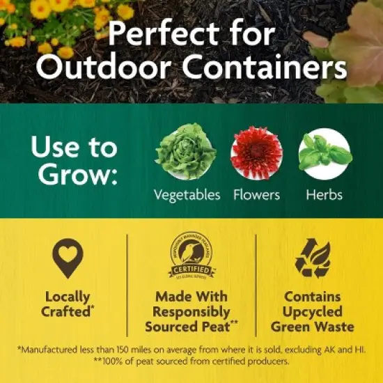 Miracle-Gro Organic Outdoor Mix 3lbs Potting Soil image {1}