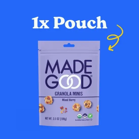 MadeGood Mixed Berry Granola Minis - 3.5oz image {5}