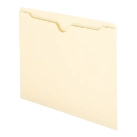Smead File Jacket, Flat-No Expansion, Letter Size, Manila, 100 per Box (75410) image {12}