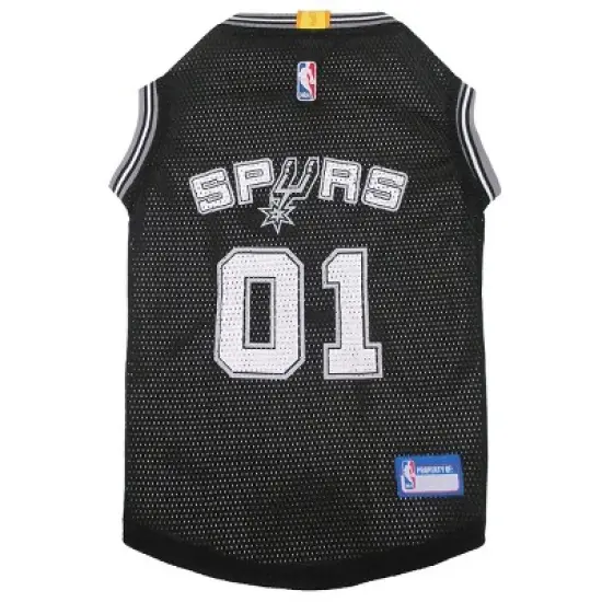 NBA San Antonio Spurs Pets Basketball Mesh Jersey image {4}