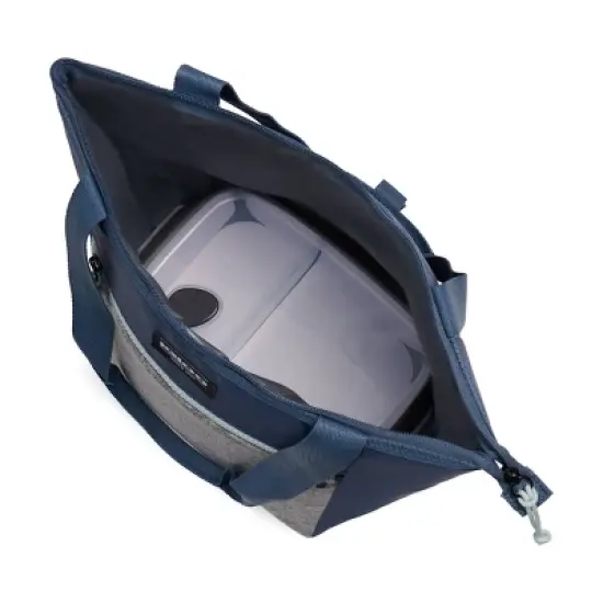 Igloo Repreve Active Classic Lunch Bag with Pack In - Blue Sea/Mist image {3}