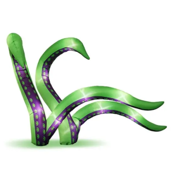 Karl Home 2- Pack 6.9FT Halloween Inflatable Octopus Tentacles Outdoor Decorations image {1}