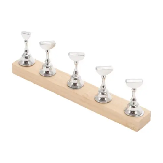 Unique Bargains Rectangular Nail Display Stand 1 Set image {6}