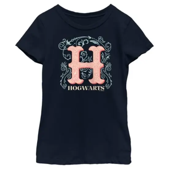 Girl's Harry Potter Decorative Hogwarts Symbol T-Shirt image {3}