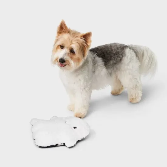 Crinkle Ghost Dog Plush Toy - Boots & Barkley&trade; image {1}
