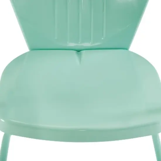 Griffith Metal Chair Aqua - Crosley image {13}