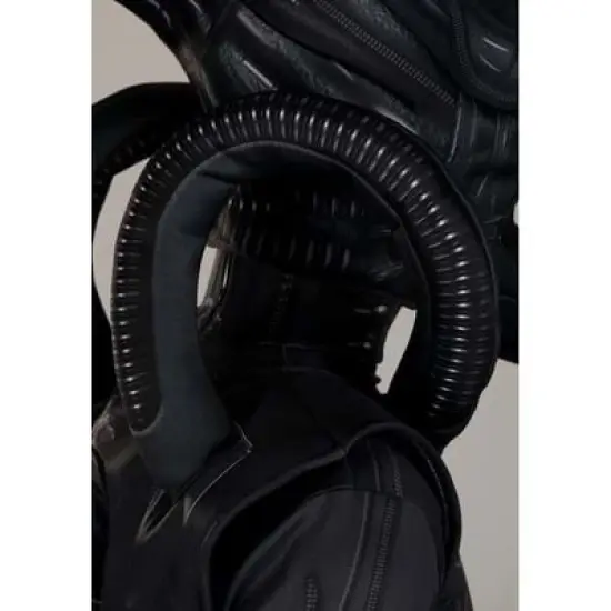 HalloweenCostumes.com Plus Size Premium Xenomorph Halloween Costume | Adult Alien Jumpsuit Realistically Detailed For Cosplay image {6}