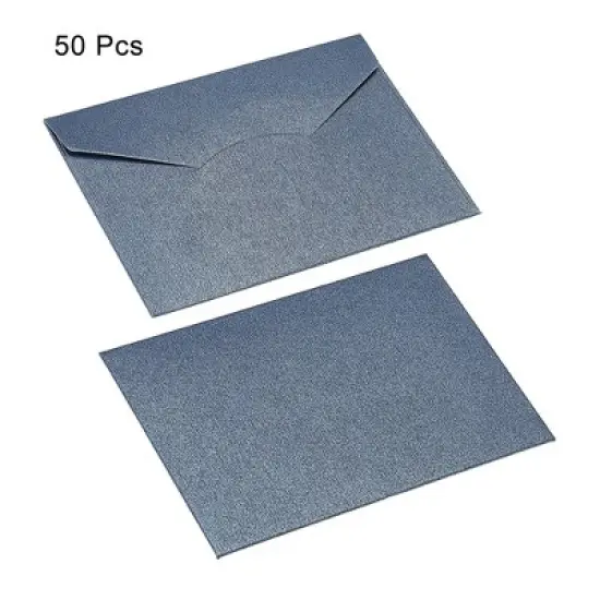 Unique Bargains Business Wedding Birthday V Flap Invitation Envelope 4 x 2.8 inch 50 Pcs image {2}
