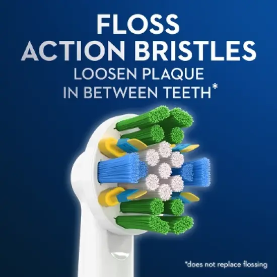 Oral-B Floss Action X-Filament Replacement Brush Heads image {3}