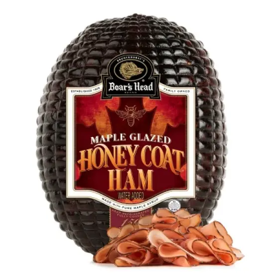 Boar's Head Maple Honey Ham - Deli Fresh Sliced - price per lb image {4}