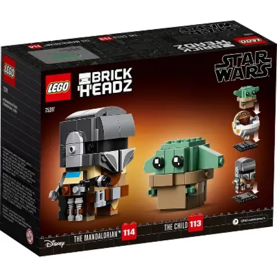 LEGO BrickHeadz Star Wars The Mandalorian & The Child 75317 image {4}