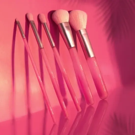 MODA Brush Hibiscus Hues Face Makeup Brush Kit- 5pc image {4}