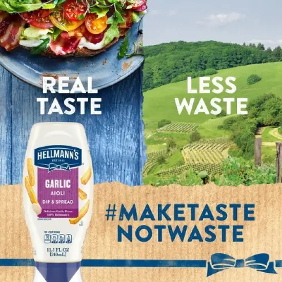 Hellmann's Garlic Aioli - 11.5 fl oz image {4}