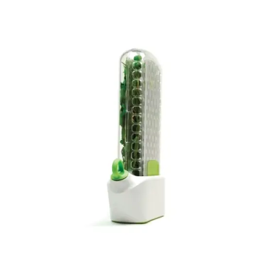 Herb Savor Herb Container - Keeps Herbs Fresh Up to 3 Weeks, Kitchen Essential with Hinged Door & Pouring Spout, BPA Free, Dishwasher Safe image {2}