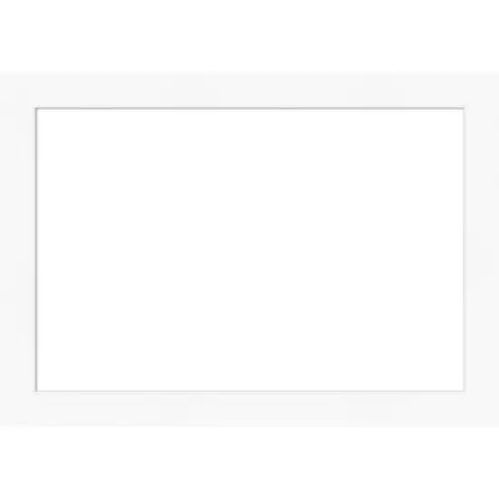 Amanti Art Cabinet White Framed Dry Erase Magnetic Board image {17}