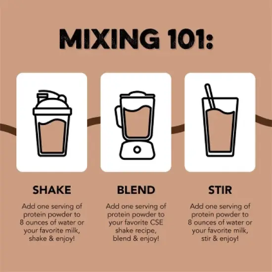 Clean Simple Eats Protein Powder Sticks - Chocolate Brownie Batter - 12oz/10ct image {3}