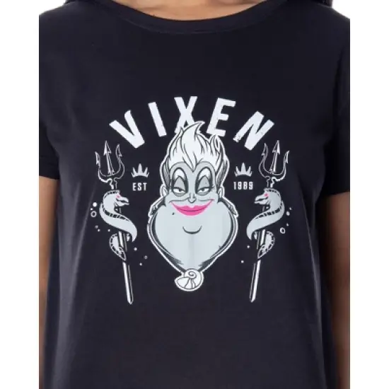 Disney Villains Women's Vixen Ursula Shirt and Shorts 2 Piece Pajama Set image {2}
