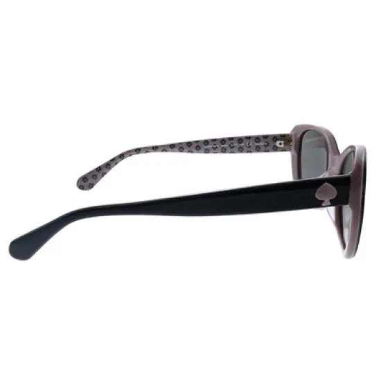 Kate Spade KS AUGUSTA/G/S 3H2 Womens Square Polarized Sunglasses Black Pink 54mm image {2}