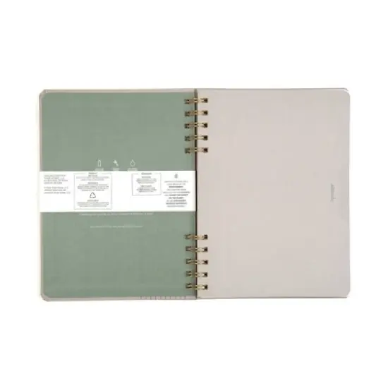 Altitude 160pg Ruled Journal 6.25"x8.5" Split Twin Wire Warm Gray Arch image {2}