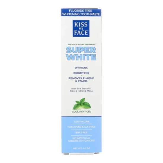 Kiss My Face Fluoride-Free Whitening Toothpaste - 4.5 oz image {5}