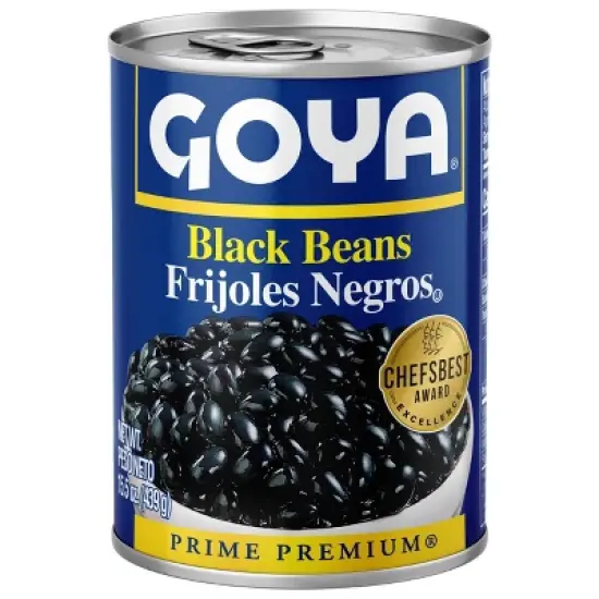 Goya Black Beans - 15.5oz image {3}