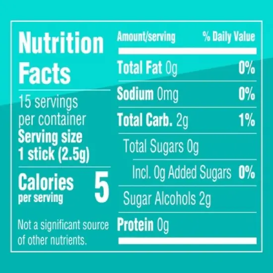 Extra Polar Ice Sugar-Free Mint Chewing Gum - 15ct image {8}