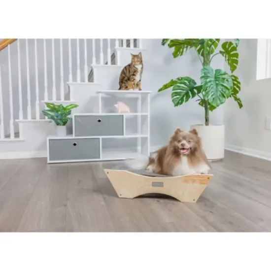 Armarkat Elevated Cozy Pet Hammock for Cats Scratch  Resting Sleepy Bed image {4}