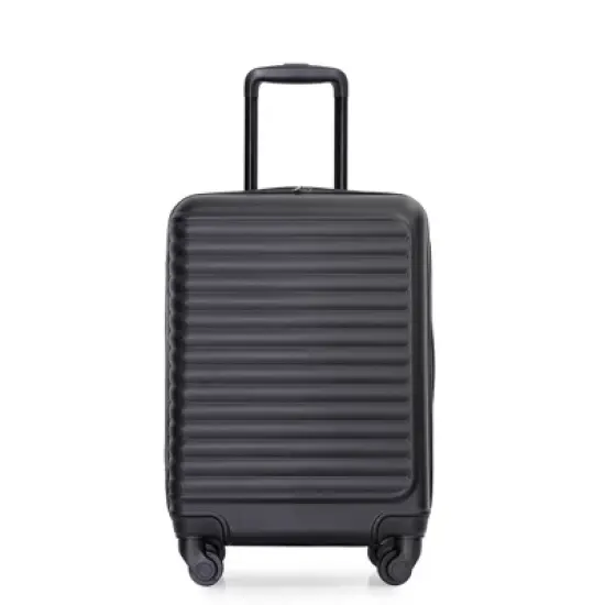 Whisen 20" Carry on Luggage Lightweight Suitcase with Spinner Wheels image {10}