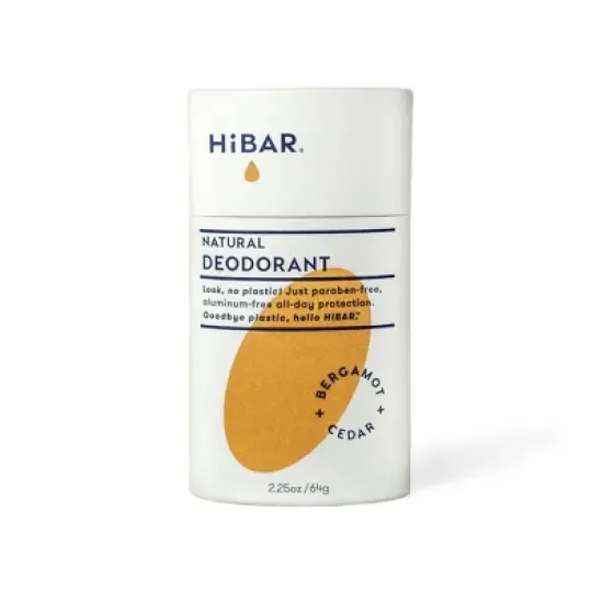 HiBAR Solid Deodorant - Bergamot + Cedar - 2.25oz image {7}