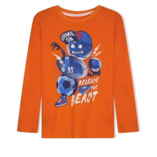 Sleep On It Boys Release The Beast Soft Fleece 2-Piece Pajama Sleep Set image {1}