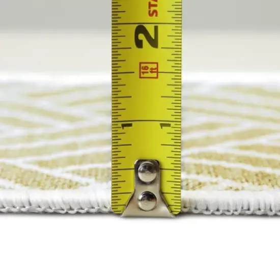 Sussexhome Drop Collection Cotton Heavy Duty Low Pile Area Rug , 2' x 3' image {5}