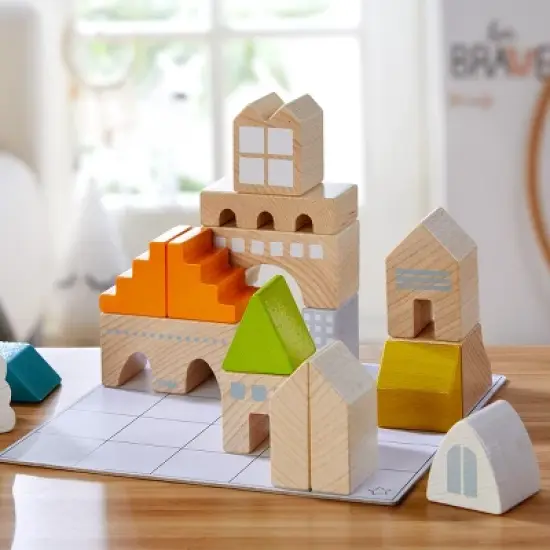 HABA Logical Master Builder Blocks - 26 Blocks (Made in Germany) image {14}