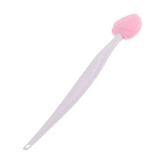 Unique Bargains Soft Plastic Silicone Cleansing Brush Heart-shaped Nose 5.31"x0.87" 1 Pc image {6}