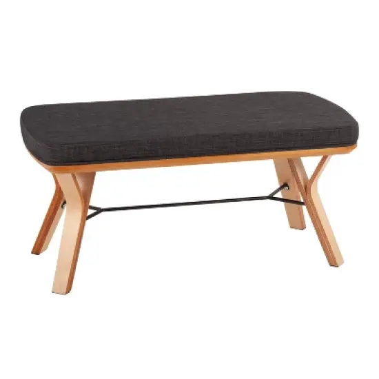 42" Folia Wood Bench - LumiSource image {6}