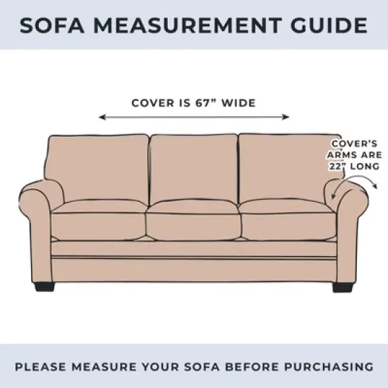 Great Bay Home Medallion Stitched Reversible Washable Pet Furniture Protector image {8}