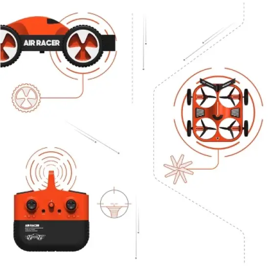 Sharper Image Drone - Air Racer image {2}