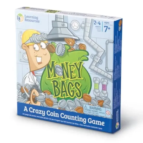 Learning Resources Money Bags Coin Value Game, Ages 7+ image {4}