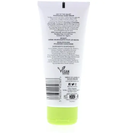 Yardley Lily of the Valley Nourishing Hand Cream, 3.4 oz image {1}
